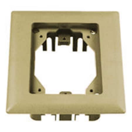 Hubbell Wiring Device-Kellems Box Cover, Floor Box Type, 1 Gang, Non-Metallic PFBRFI1